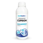 Cuprion 1L copper fertilizer solution with organic acids and antibacterial effect for plant protection and disease pressure.