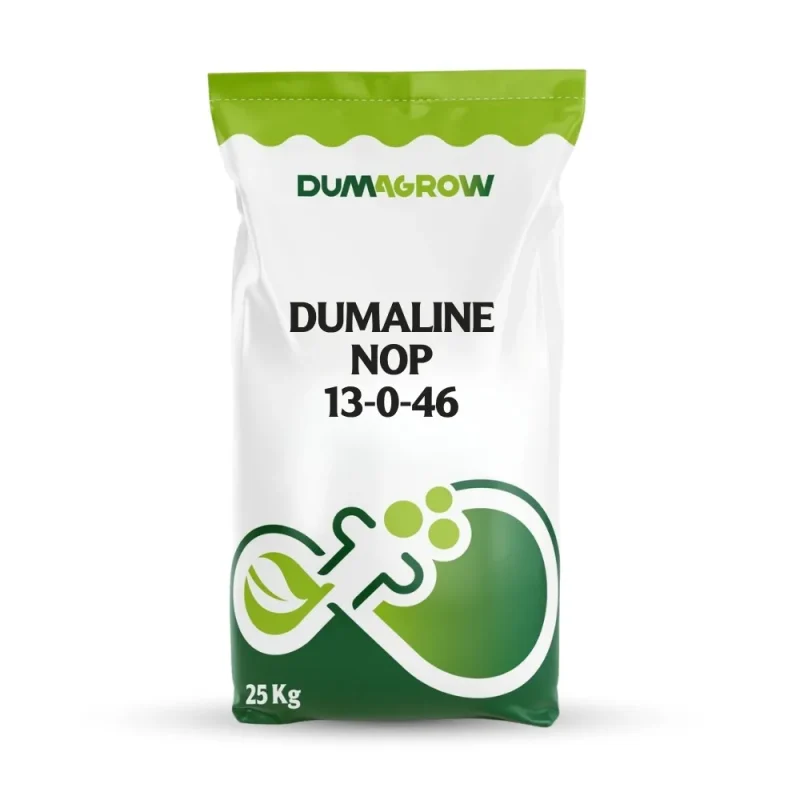 Dumaline NOP 13-0-46 nitrate of potash fertilizer with 13% nitrogen and 46% water-soluble potassium.
