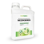 Miczincboron 5L boron and zinc solution with amino acids for flowering, fruit set and nutrient uptake.