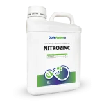 Nitrozinc 5L liquid nitrogen and zinc fertilizer for vegetative growth, flowering and plant development.