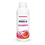 Phos-K 1L liquid P-K solution with phosphorus and potassium for flowering, root growth and fruit development.
