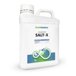 Salt-X 5L soil pH regulator with organic matter, calcium and organic acids for soil salinity management.
